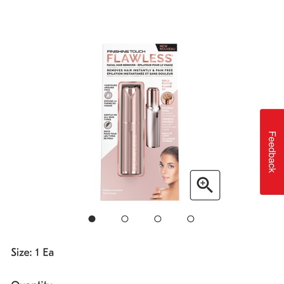 Brand new unopened Finishing Touch Flawless
Facial Hair Remover - Picture 2 of 2